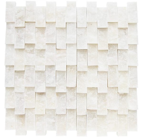 KR1156 Esra White 23 * 48 mm Esra Fehér Márvány