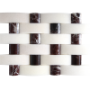 48x150mm Fehér Márvány -  48x48mm cseresznye Márvány 