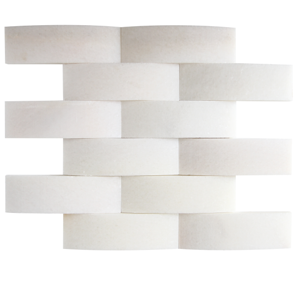 KR1358 Melda Light 48x150mm Fehér Márvány