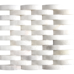 KR1362 Hüsna White 23 * 100mm fehér márvány