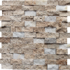 KR1418 Buse Mix 23 * 48mm Denizli Traverten - Fehér Mix Egységcsomagban 0,53 ㎡