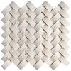 KR1439 Ecmel White 23 * 48mm fehér Mészkő Egységcsomagban 0,50 ㎡