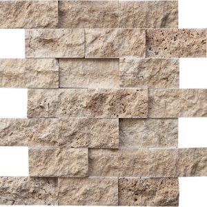 KR1153 Duru 48 * 100 mm Denizli travertin Egységcsomagban 0,52 ㎡