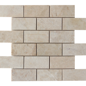 KR1414 Sayil 48x98mm Bézs Márvány mozaik Egységcsomagban 0,54 ㎡