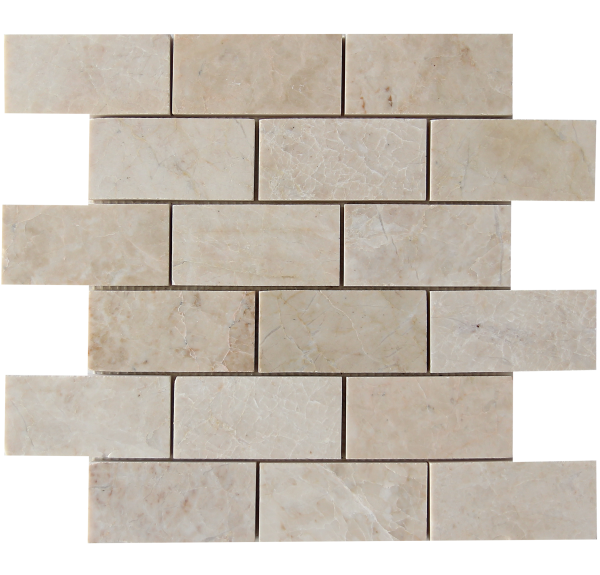 KR1414 Sayil 48x98mm Bézs Márvány mozaik Egységcsomagban 0,54 ㎡