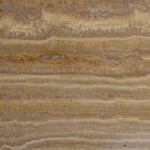 Rendkívül feltűnő mintázatú polírozott csíkos sárgás erezetű travertin 60*30*1,2 cm méretben padló és falburkolatok egyedi szemet oda vonzó kivitelezésére. 100 m2 vásárlása felett egyedi kedvezmény